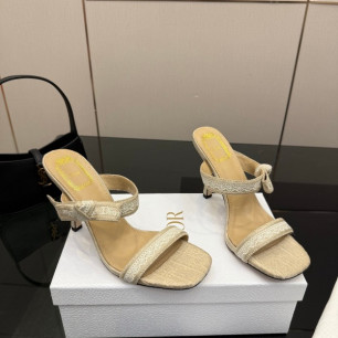 디올 26 이른 봄 신상 스트랩 힐 샌들 9.5cm