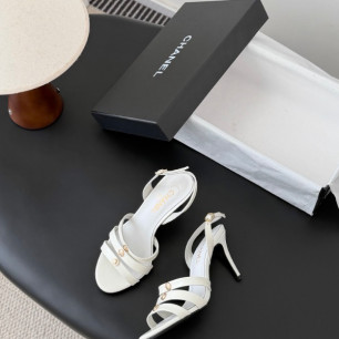 샤넬 26 초봄 슬링백 힐 슈즈 7.5cm