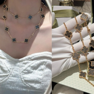 Van Cleef 클래식 트웬티플라워 롱체인 목걸이