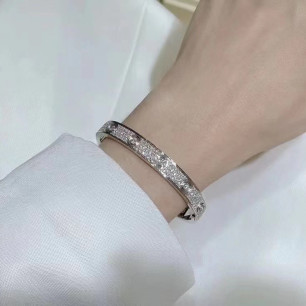 Cartier 와이드 버전 다이아몬드 안개꽃 팔찌