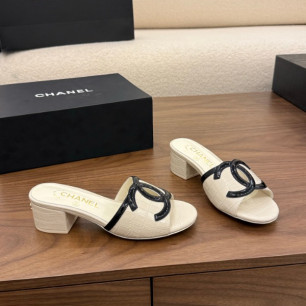 샤넬 26 신상 힐 샌들 4cm