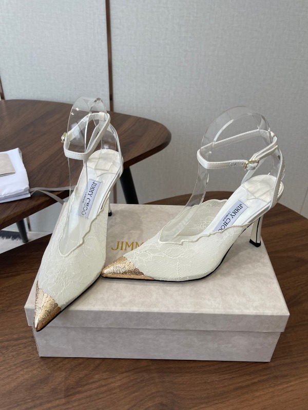 지미추 파이즈 레이스 펌프스 9.5cm