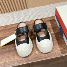 마르니 나파 메리 제인 스니커즈 뮬