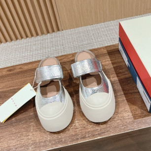마르니 나파 메리 제인 스니커즈 뮬