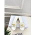 디올 26SS 진주 미들 굽 샌들 4cm