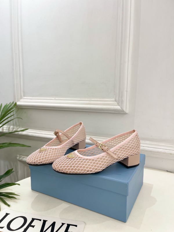 프라다 26SS 봄 여름 신상 메리제인 슈즈 3.5cm