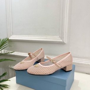 프라다 26SS 봄 여름 신상 메리제인 슈즈 3.5cm