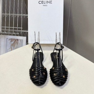 셀린느 케이지 플랫 샌들
