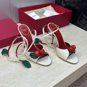 발렌티노 26 신상 체리 스트랩 힐 슈즈 10.5cm