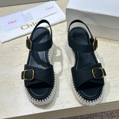 끌로에 Nama 웨지 샌들