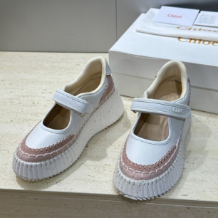 끌로에 Nama 웨지 스니커즈