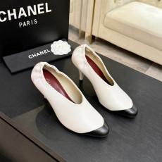 샤넬 라운드토 키튼힐 슈즈 7.5cm