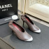 샤넬 라운드토 키튼힐 슈즈 7.5cm