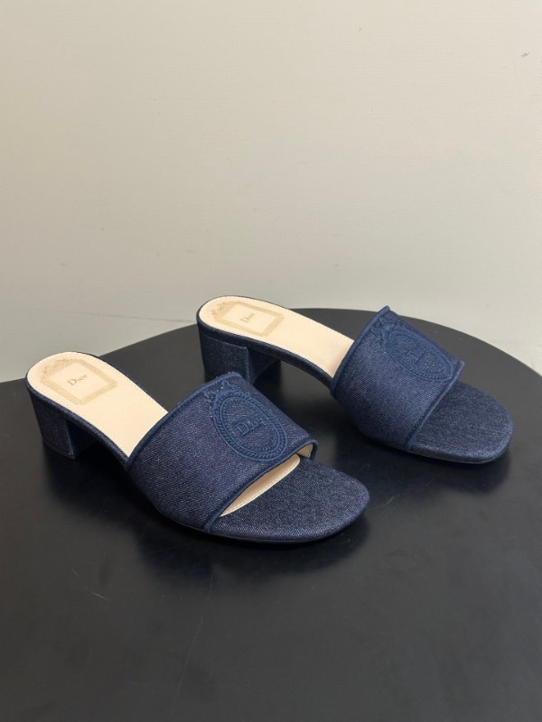 디올 메달리옹 힐 슬라이드 4.5cm