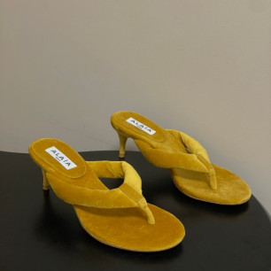 알라이아 26 신상 힐 통 뮬 5.5cm