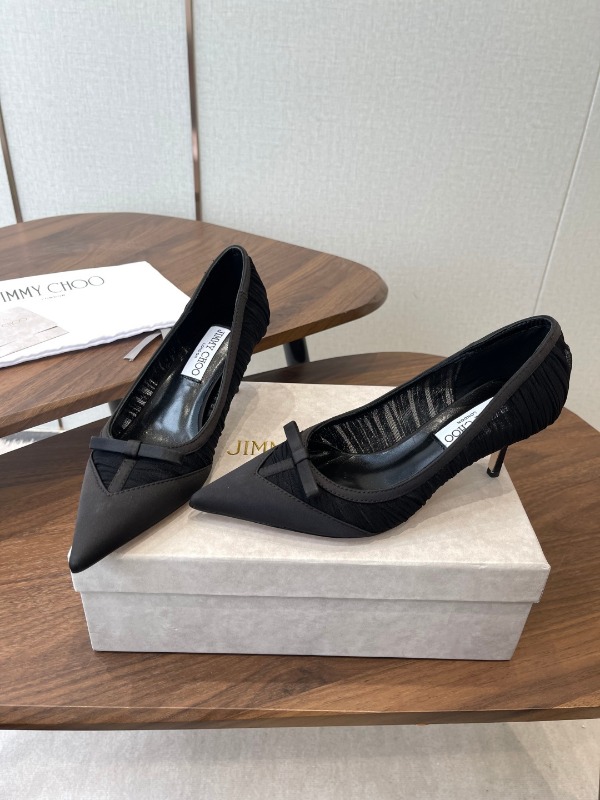 지미추 러브 메시 펌프스 6.5cm