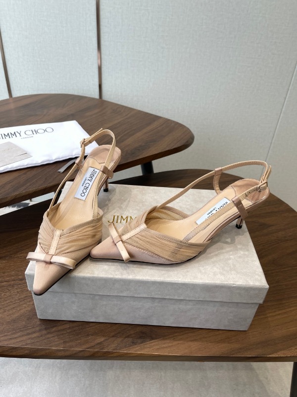지미추 아피아 메시 슬링백 6.5cm