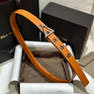 BOTTEGA VENETA 보테가 트라이앵글 레더 여성 벨트