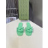 구찌 인터로킹 G 슬라이드 샌들