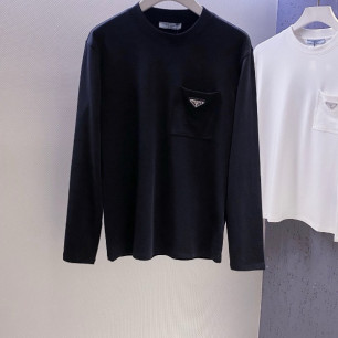 프라다 기모 이너 티셔츠