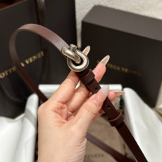 BOTTEGA VENETA 보테가 여성 벨트 1.2cm