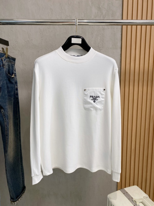 프라다 이너 긴팔 티셔츠