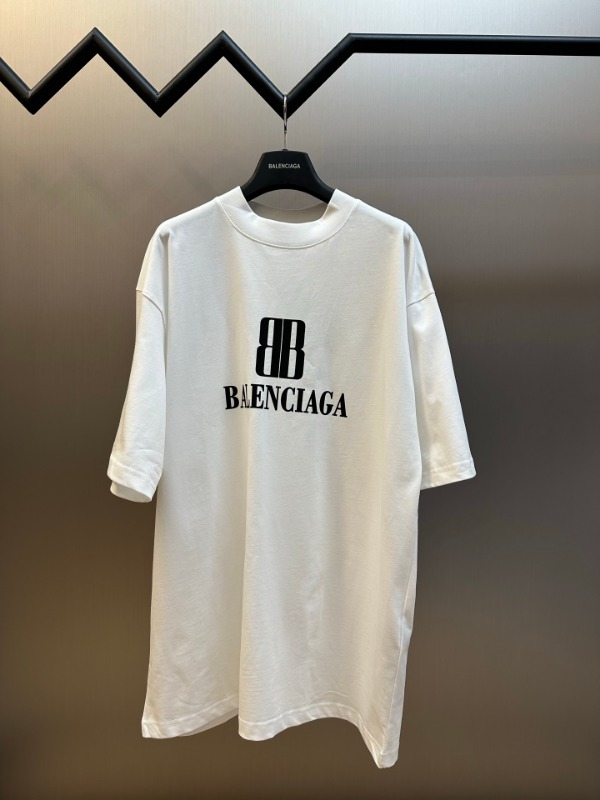 발렌시아가 BB 반팔 티셔츠