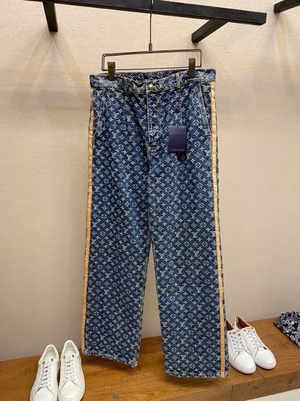 루이비통 신상 모노그램 데님 팬츠