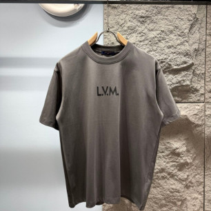 루이비통 LVM 레터링 반팔 티셔츠