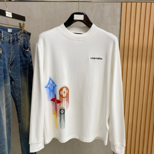 루이비통 라운드넥 이너 긴팔 티셔츠