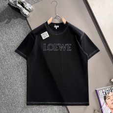 로에베 26 신상 스티치 자수 반팔 티셔츠
