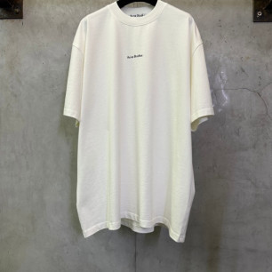 아크네스튜디오 로고 프린트 반팔 티셔츠
