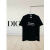 디올 레터 로고 반팔 티셔츠