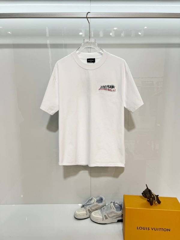 발렌시아가 26 신상 웨이브 로고 반팔 티셔츠