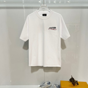 발렌시아가 26 신상 웨이브 로고 반팔 티셔츠