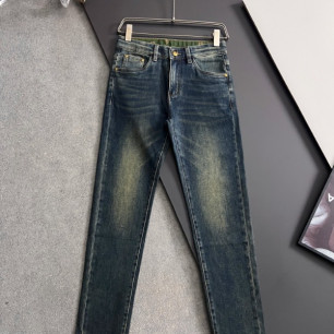구찌 26SS 워싱 캐주얼 데님 팬츠