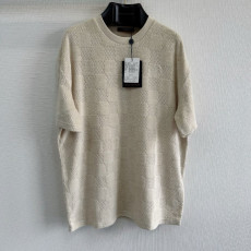 루이비통 다미에 라운드넥 반팔 티셔츠