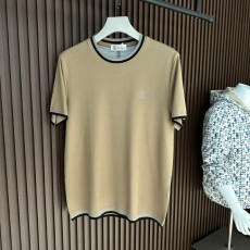 브루넬로쿠치넬리 니트 반팔 티셔츠