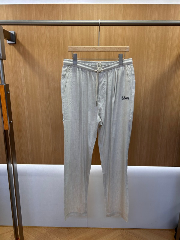 로에베 26 봄 여름 린넨 팬츠