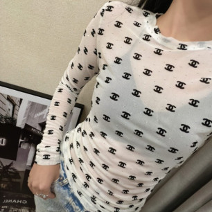 샤넬 26ss 이른 봄 신상 시스룩 긴팔