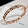 Van Cleef & Arpels 반클 뻬를리 스위트 클로버 브레이슬릿 팔찌