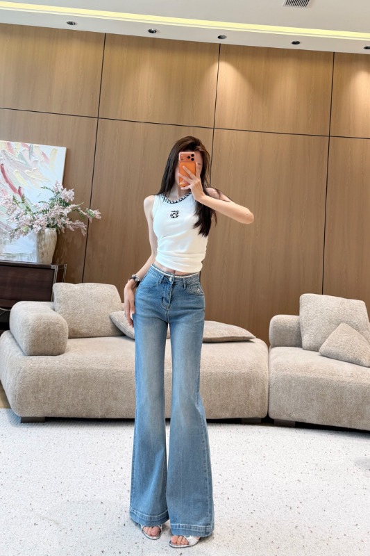 샤넬 26 신상 데님 부츠컷 팬츠