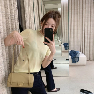 샤넬 2026 봄여름 더블 C 자수 반팔