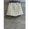 디올 2026 이른 봄 체크 금사 스커트팬츠