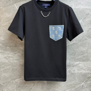 루이비통 포켓 패치 반팔 티