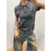 미우미우 26ss 봄 신상 반팔 티