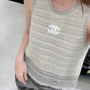 샤넬 26 봄여름 컬렉션 민소매
