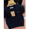 미우미우 펀칭 니트 반팔 🤍
