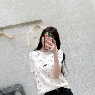 디올 26 봄 여름 신상 반팔 티