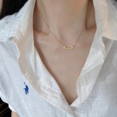 티파니앤코 T 스마일 미니 목걸이